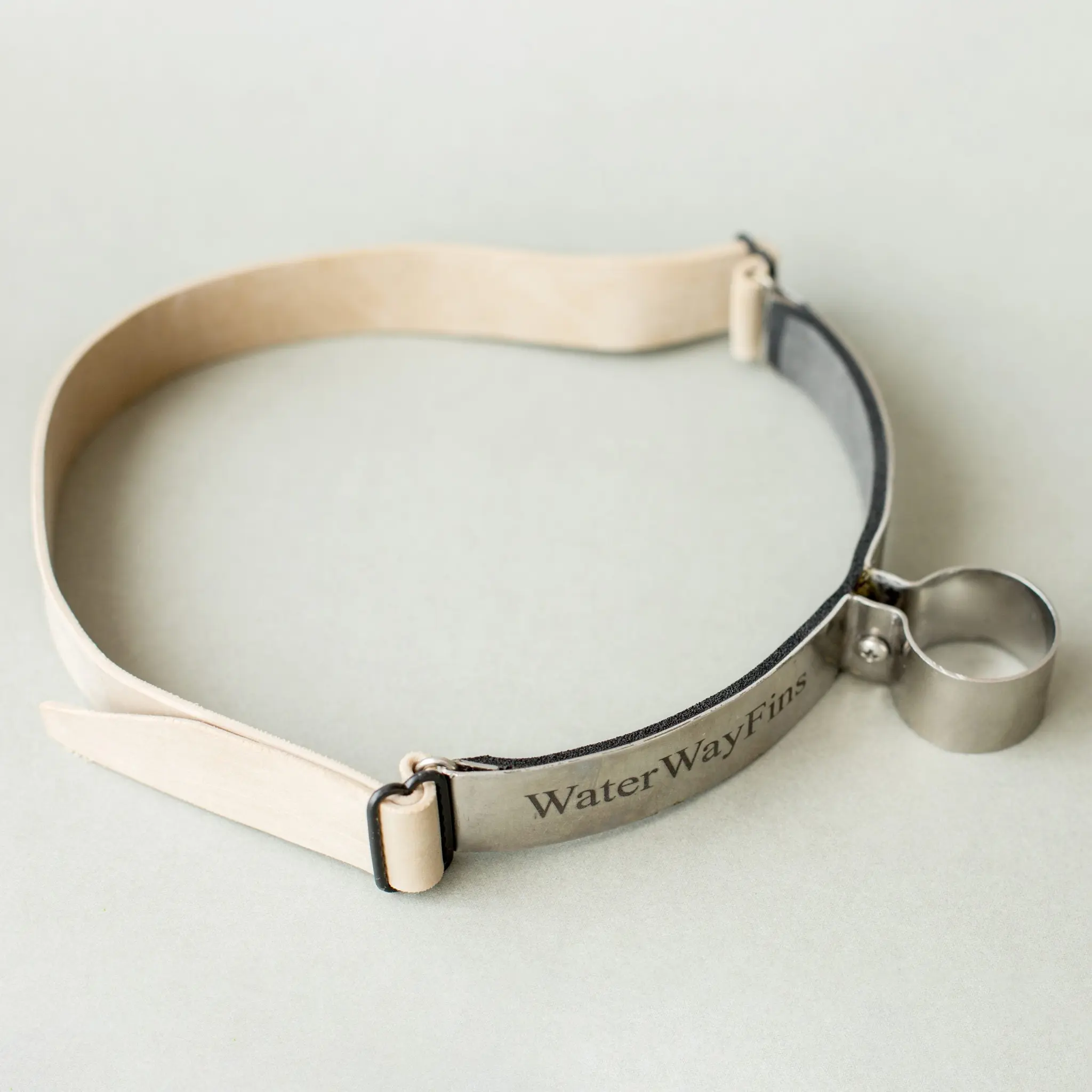 <p>Optimize your race with the <strong>WaterWay Ring for Competition Snorkel</strong>. Featuring a <strong>soft neoprene mouthpiece</strong> for <strong>maximum comfort</strong> and an <strong>adjustable rubber strap</strong> for a secure, professional fit.</p>
